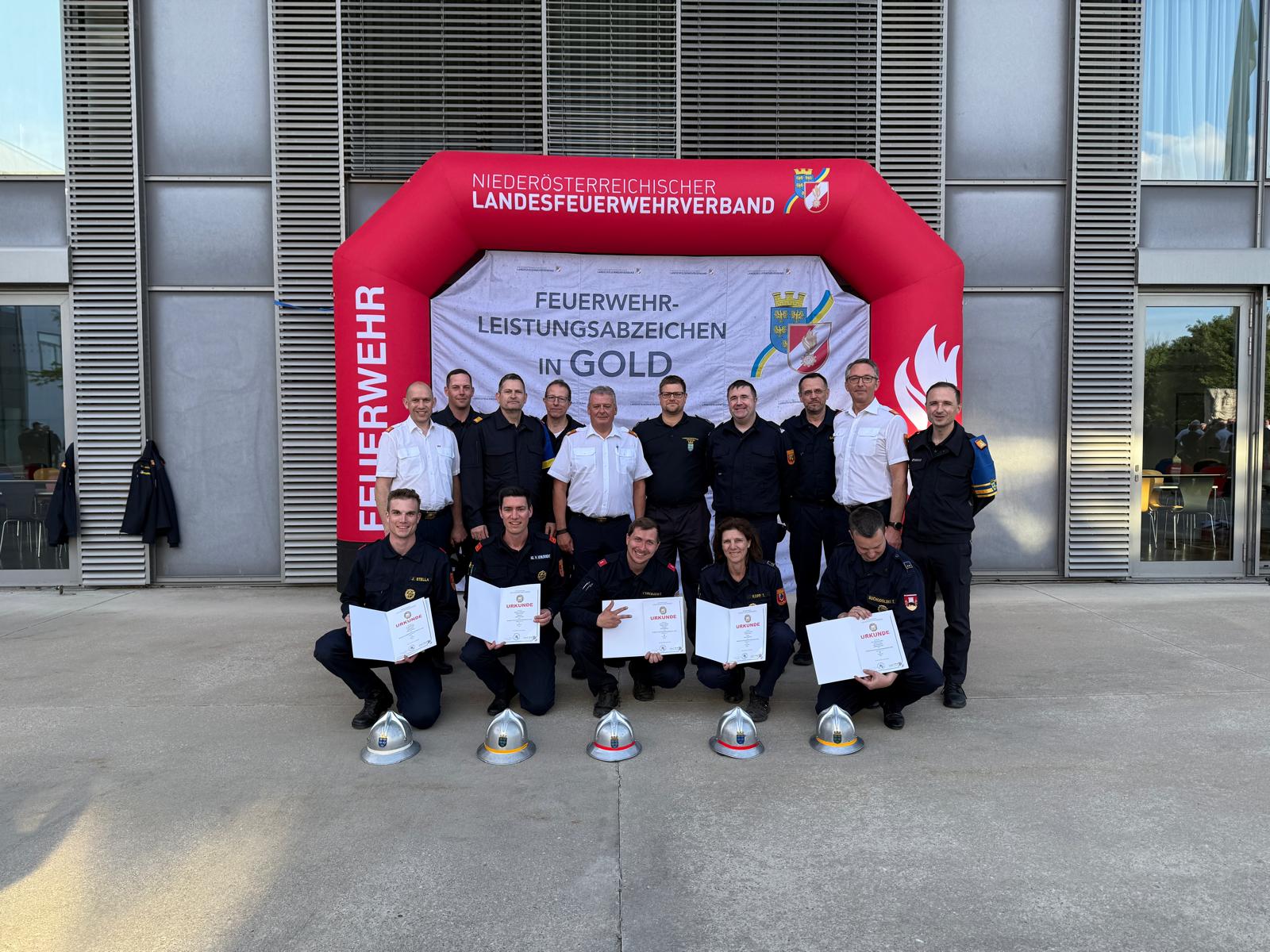 20260509 Feuerwehrleistungsabzeichen Gold - 3. & 5. Platz kommen aus dem Bezirk Gänserdorf